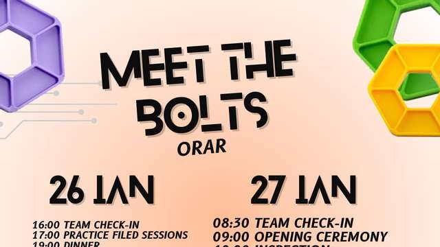 Concurs de robotică MEET the BOLTS