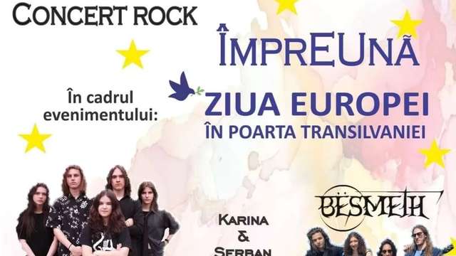 Concert Rock - Ziua Europei în Poarta Transilvaniei