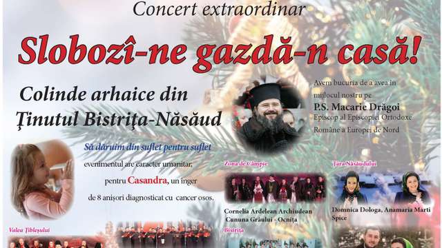 Concert extraordinar "Slobozî-ne gazdă-n casă!"