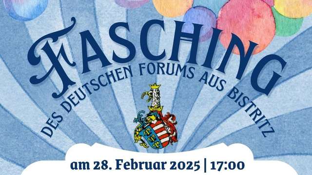 Invitație la carnaval (Fasching)