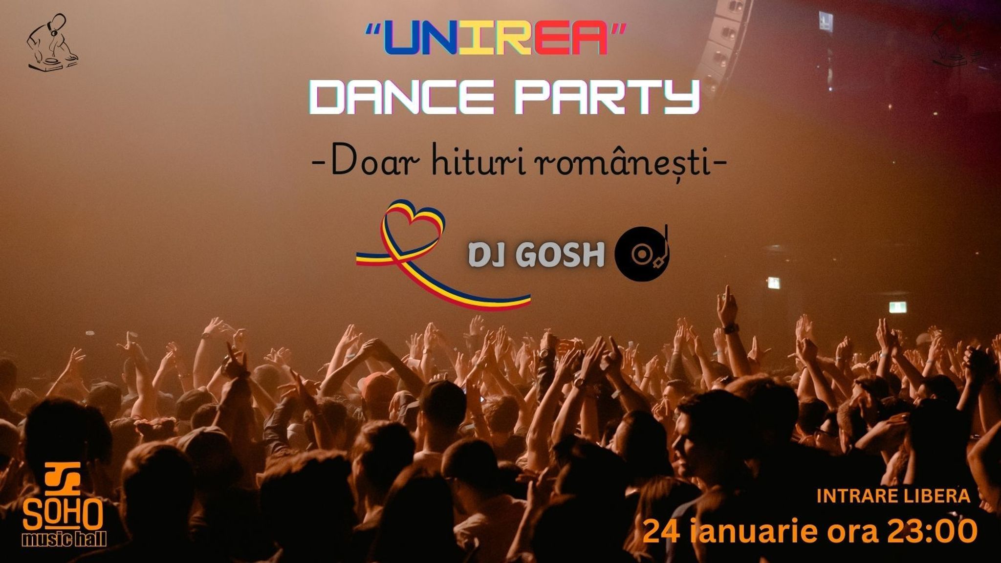 "Unirea" Dance Party - Doar hituri româneşti - Dj Gosh