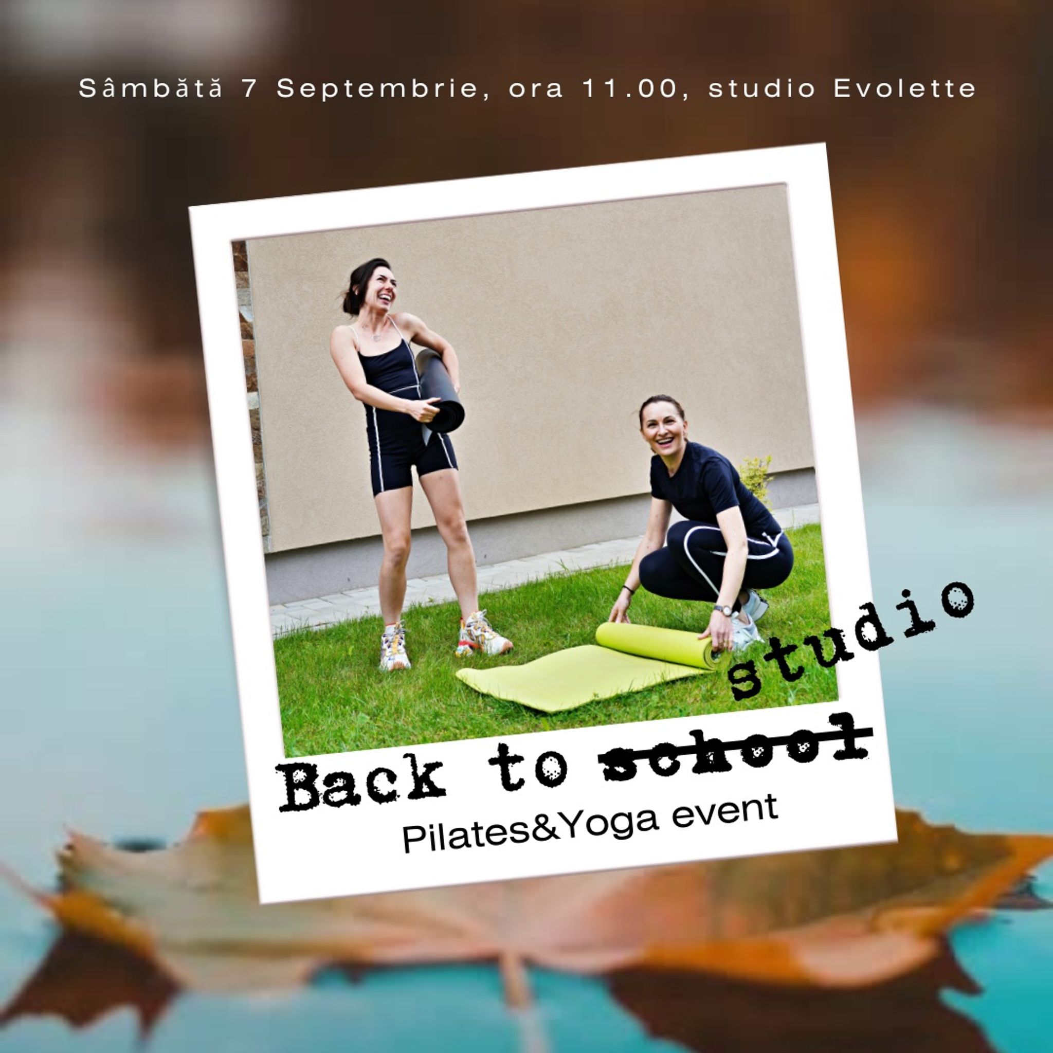 Back to studio - Pilates&Yoga event