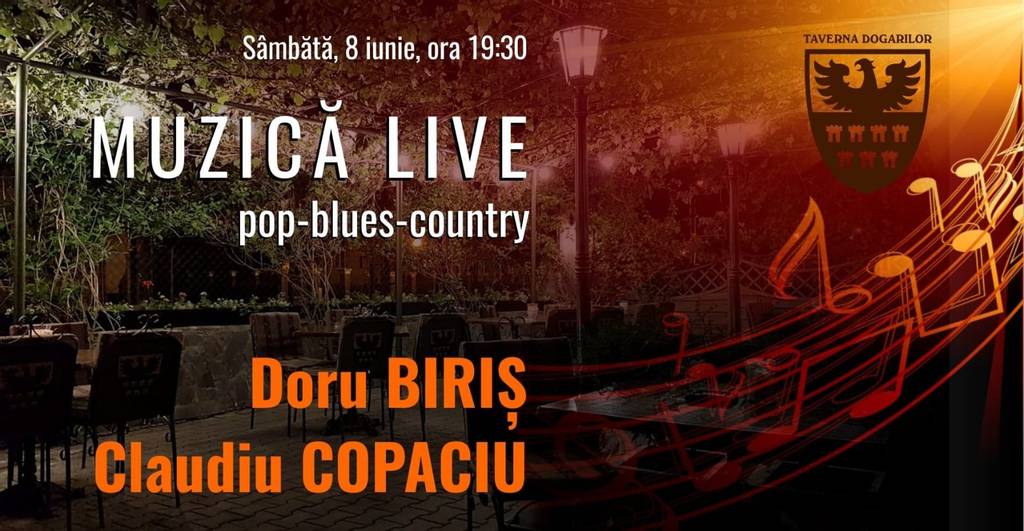 Muzică Live: pop, blues, country