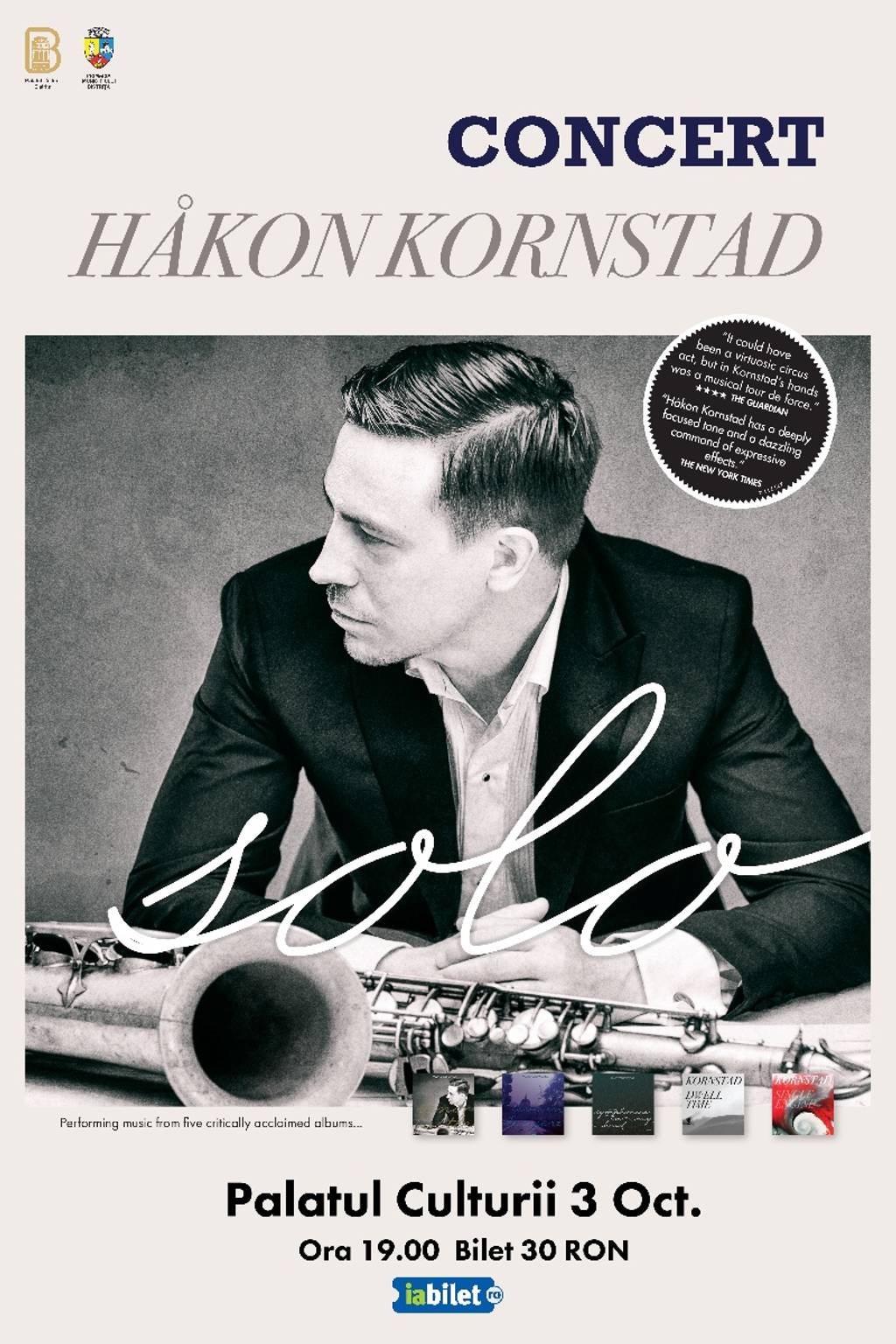 CONCERT DE JAZZ: Håkon Kornstad SOLO