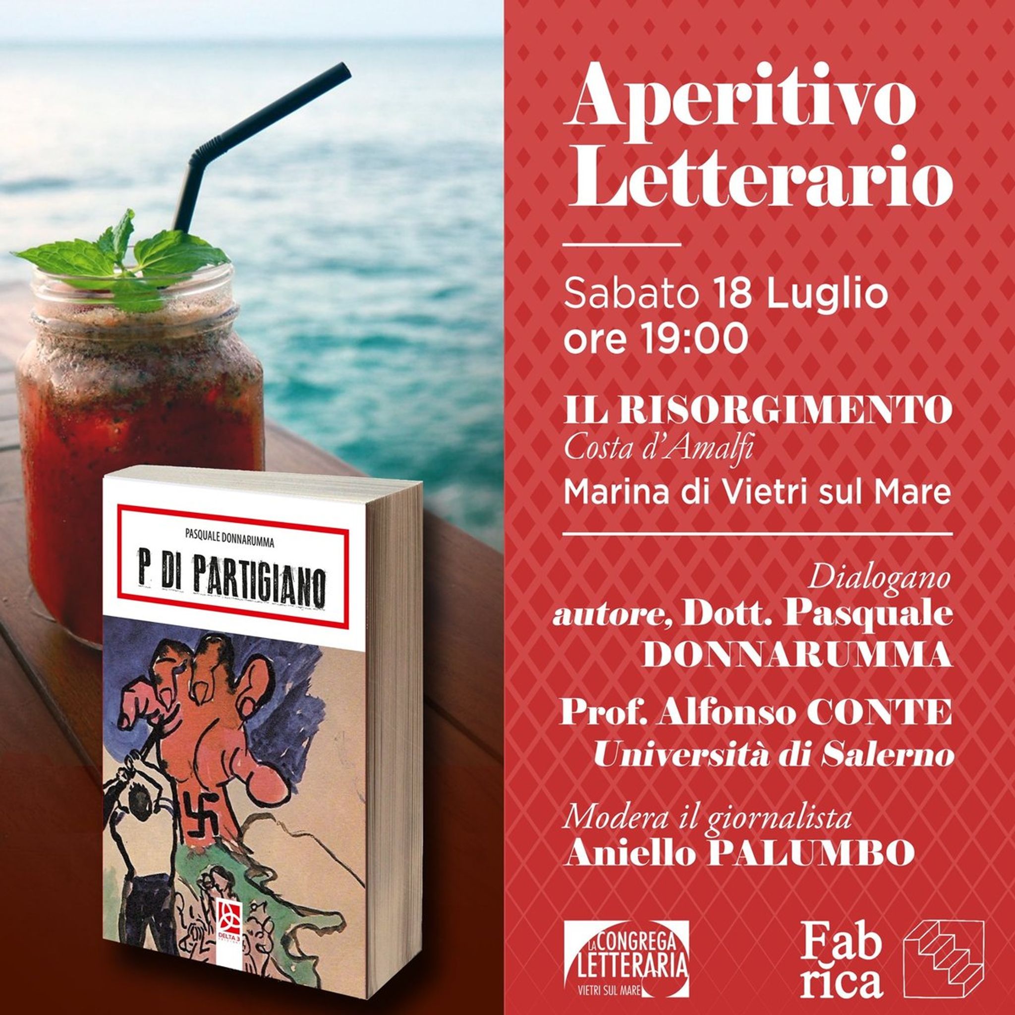 Aperitivo letterario: "P di Partigiano - Romanzo Storico"