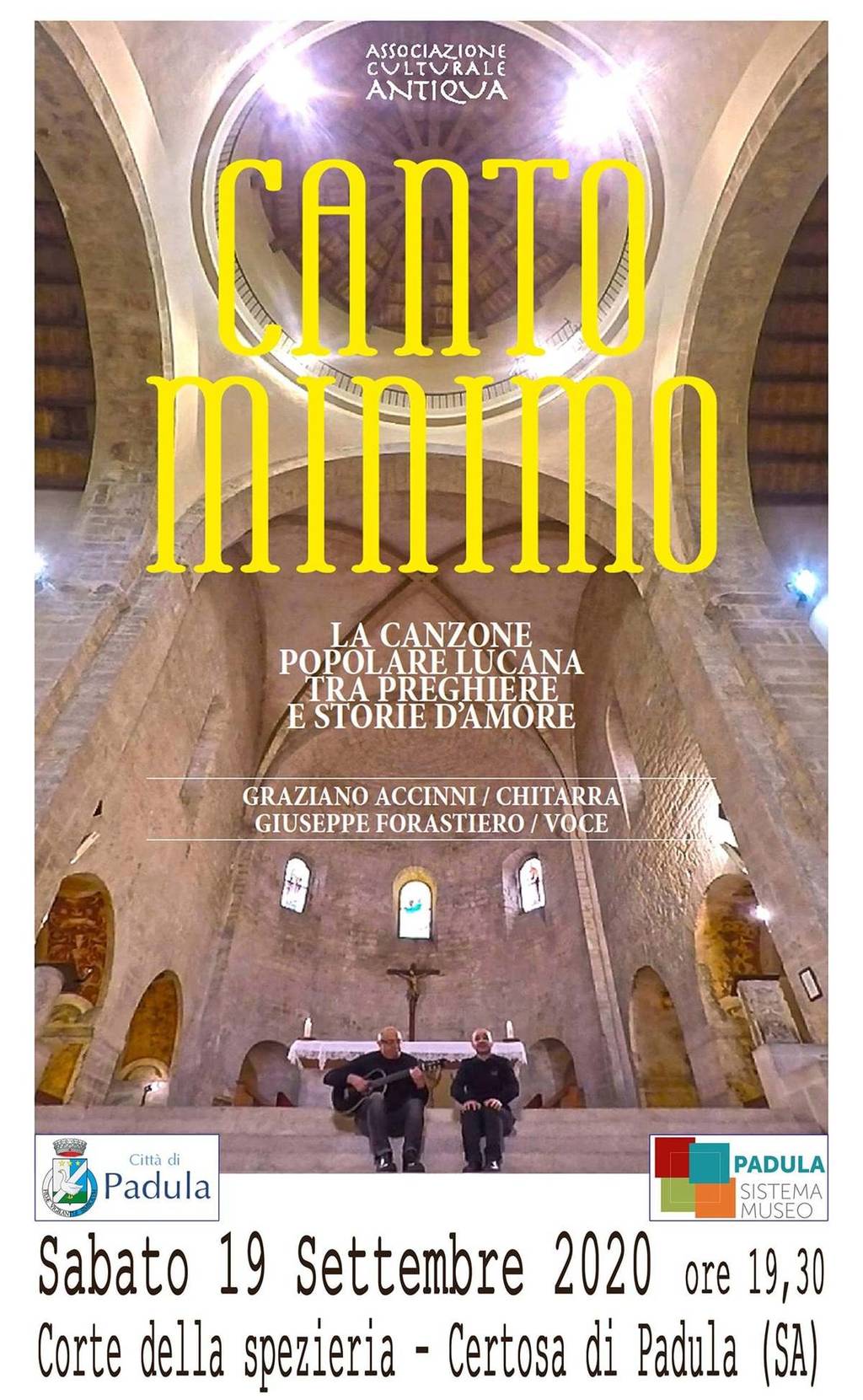 Canto Minimo - La canzone popolare lucana tra preghiere e storie d'amore