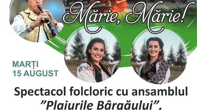 ”Mărie, Mărie!”, spectacol la Prundu Bârgăului în amfiteatrul de vară