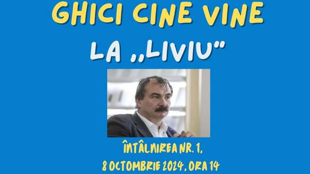 Ghici cine vine la LIVIU: prof. univ. dr. Mircea Miclea