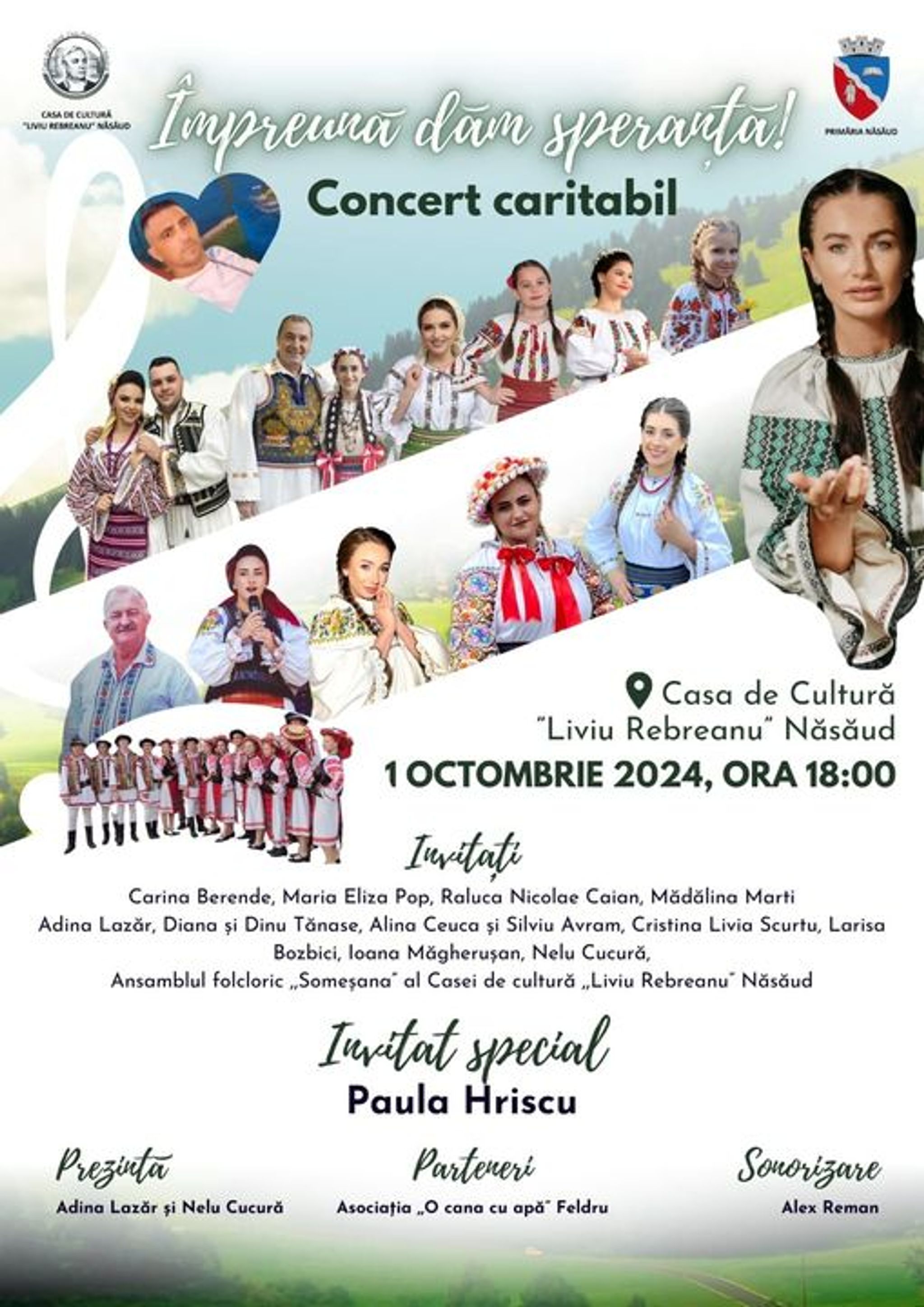 Concert caritabil "Împreună dăm speranță"