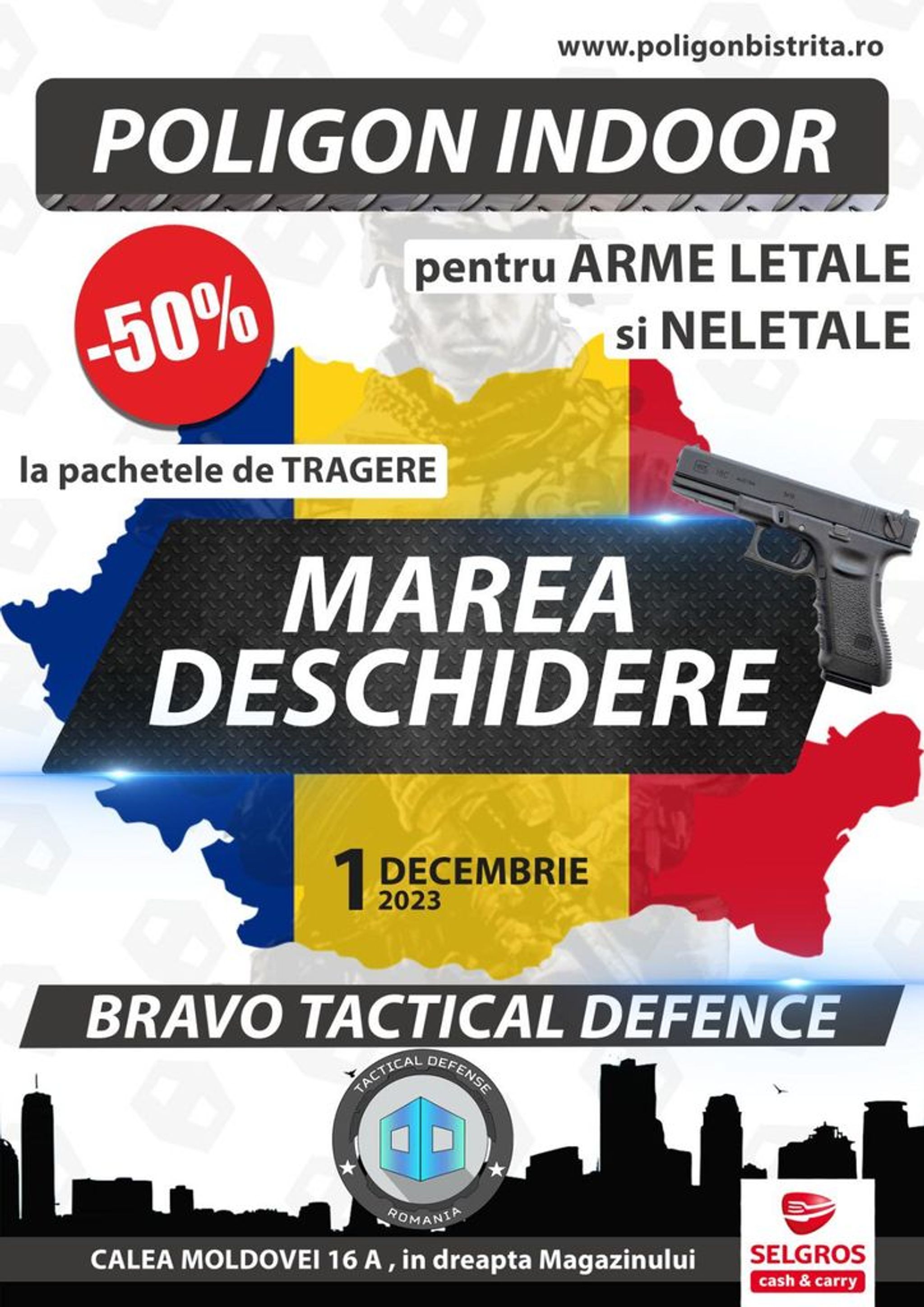 Inaugurare: Poligon Bistrita Tactical Defense