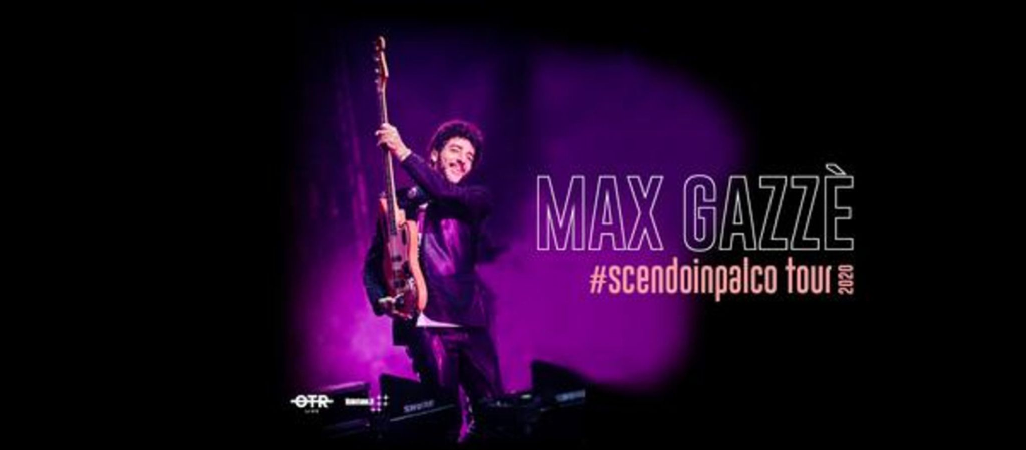 Max Gazze' in #Scendoinpalco Tour 2020