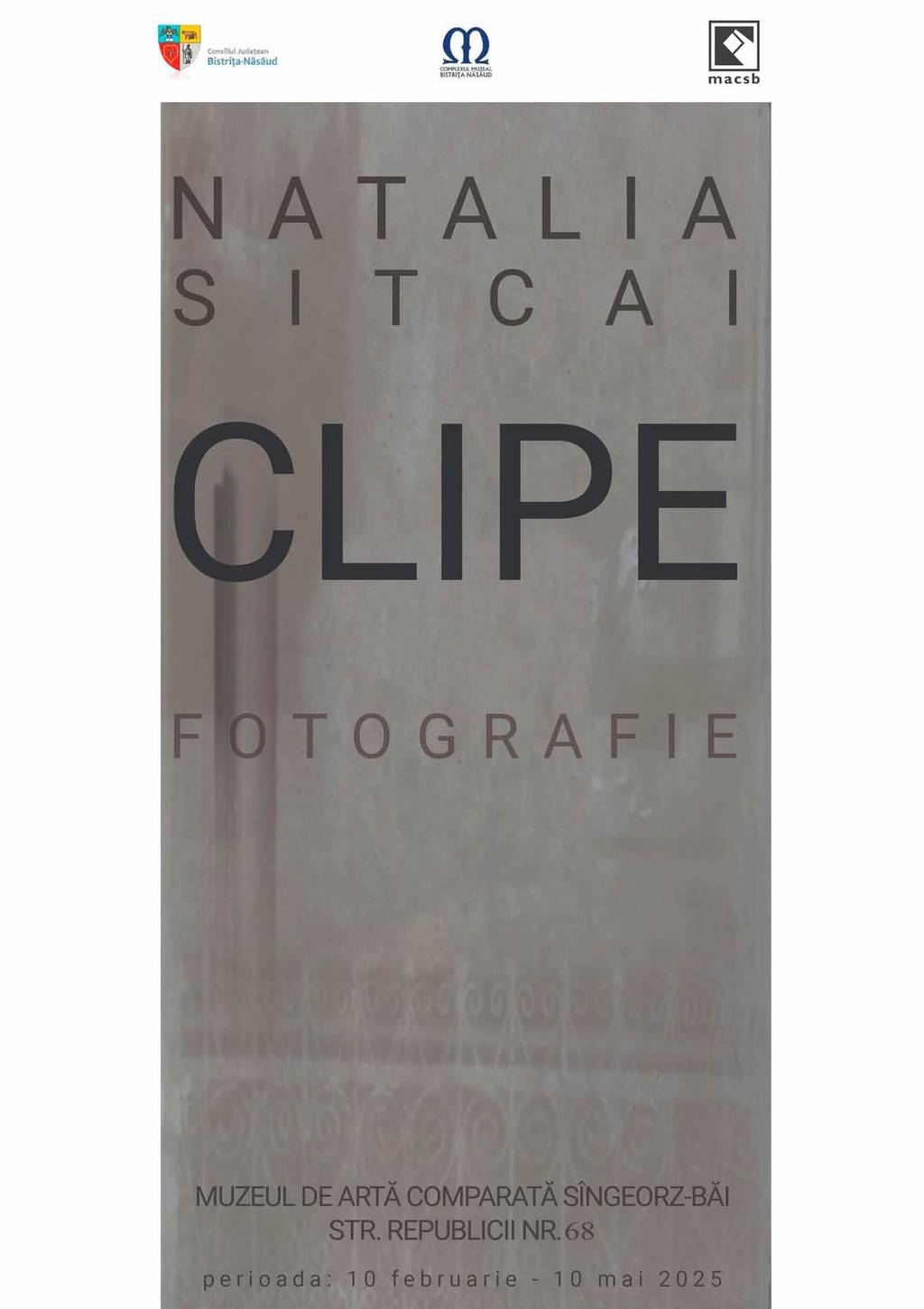 Expoziție de fotografie "CLIPE" a artistei Natalia Sitcai