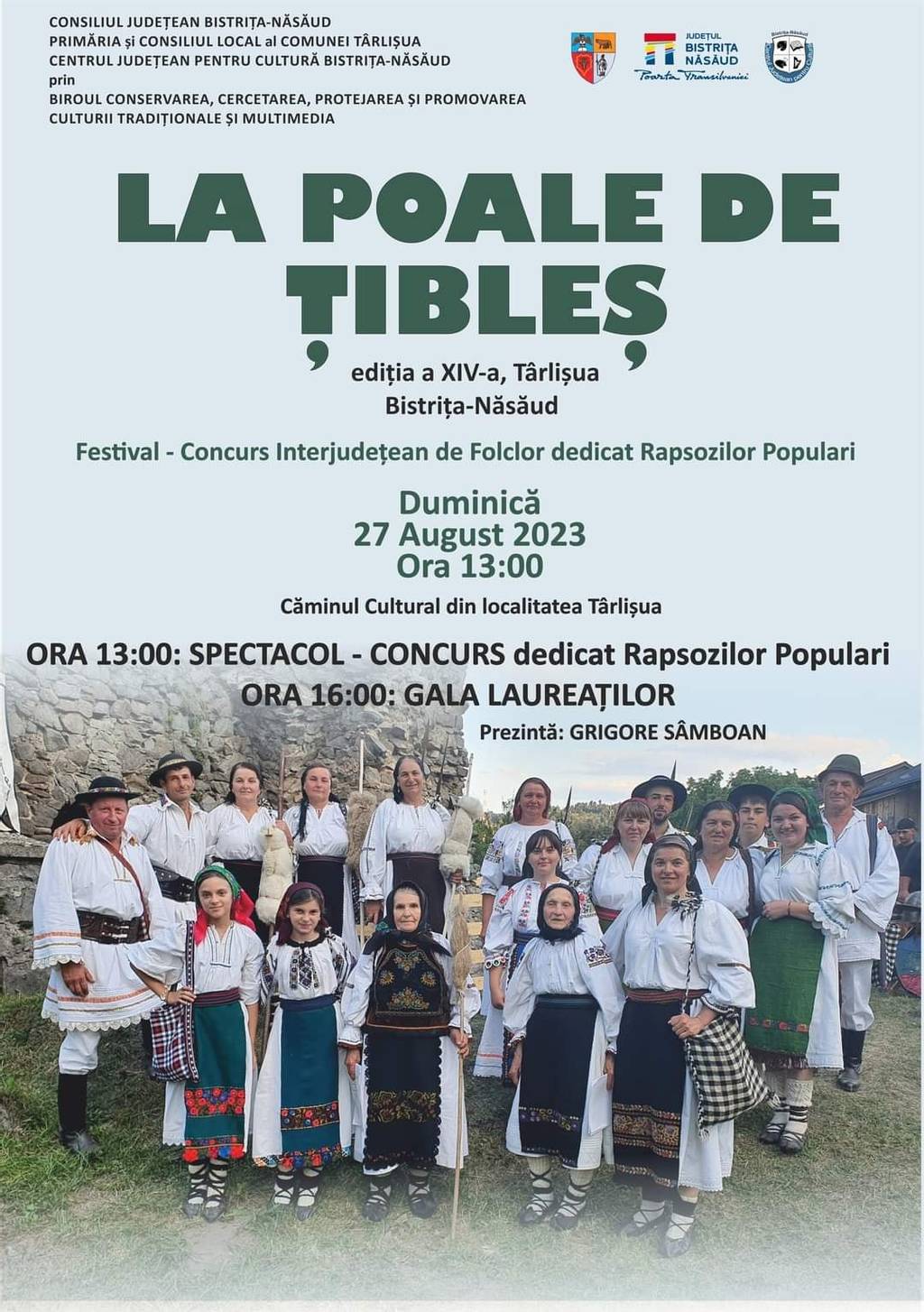 Festivalul-Concurs Interjudețean de Folclor dedicat Rapsozilor Populari – "La poale de Țibleș"