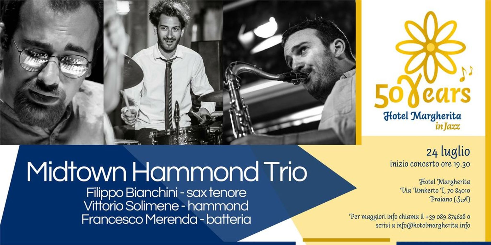  Hotel Margherita in Jazz: Midtown Hammond Trio