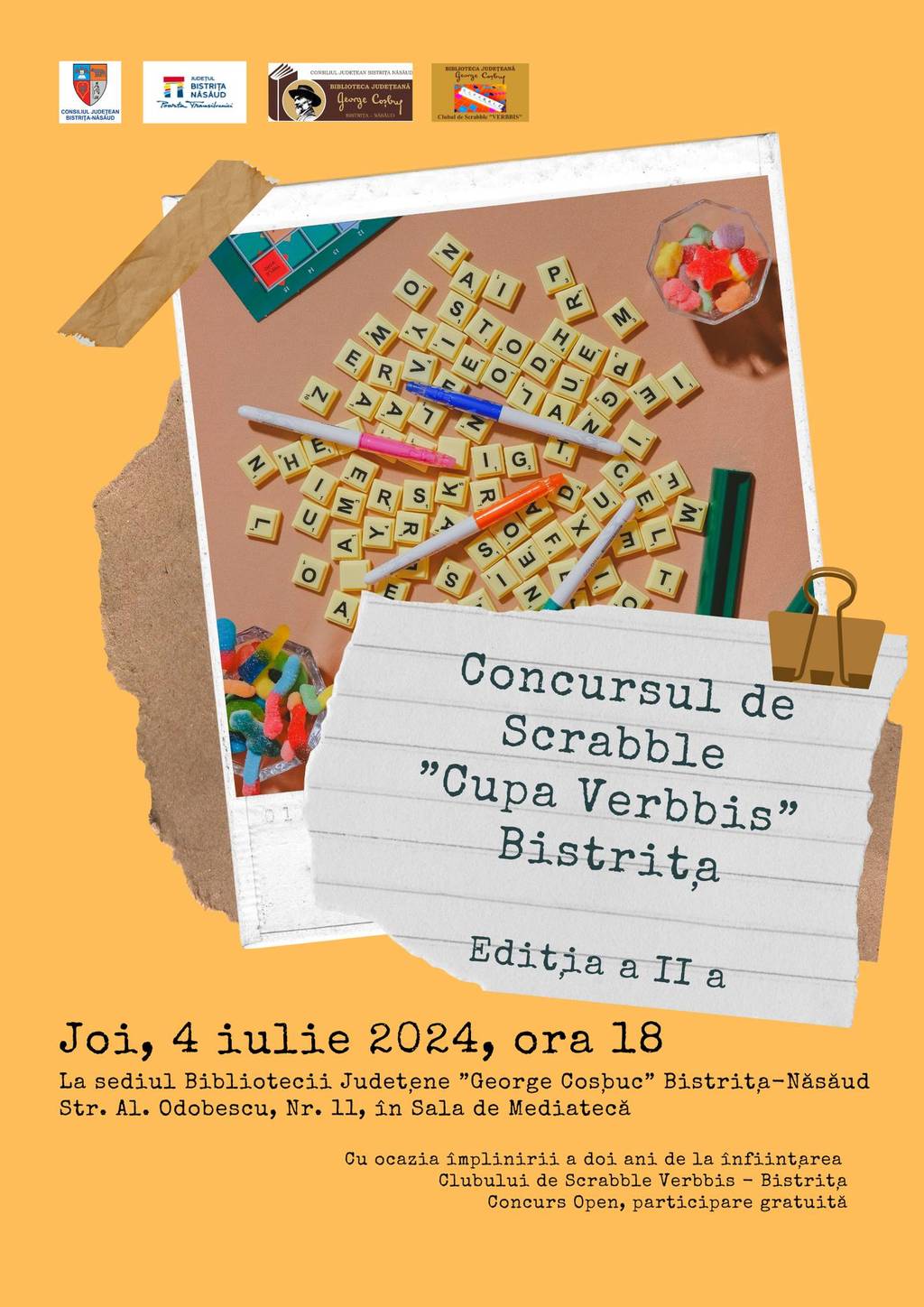 Concursul de Scrabble "Cupa Verbbis"