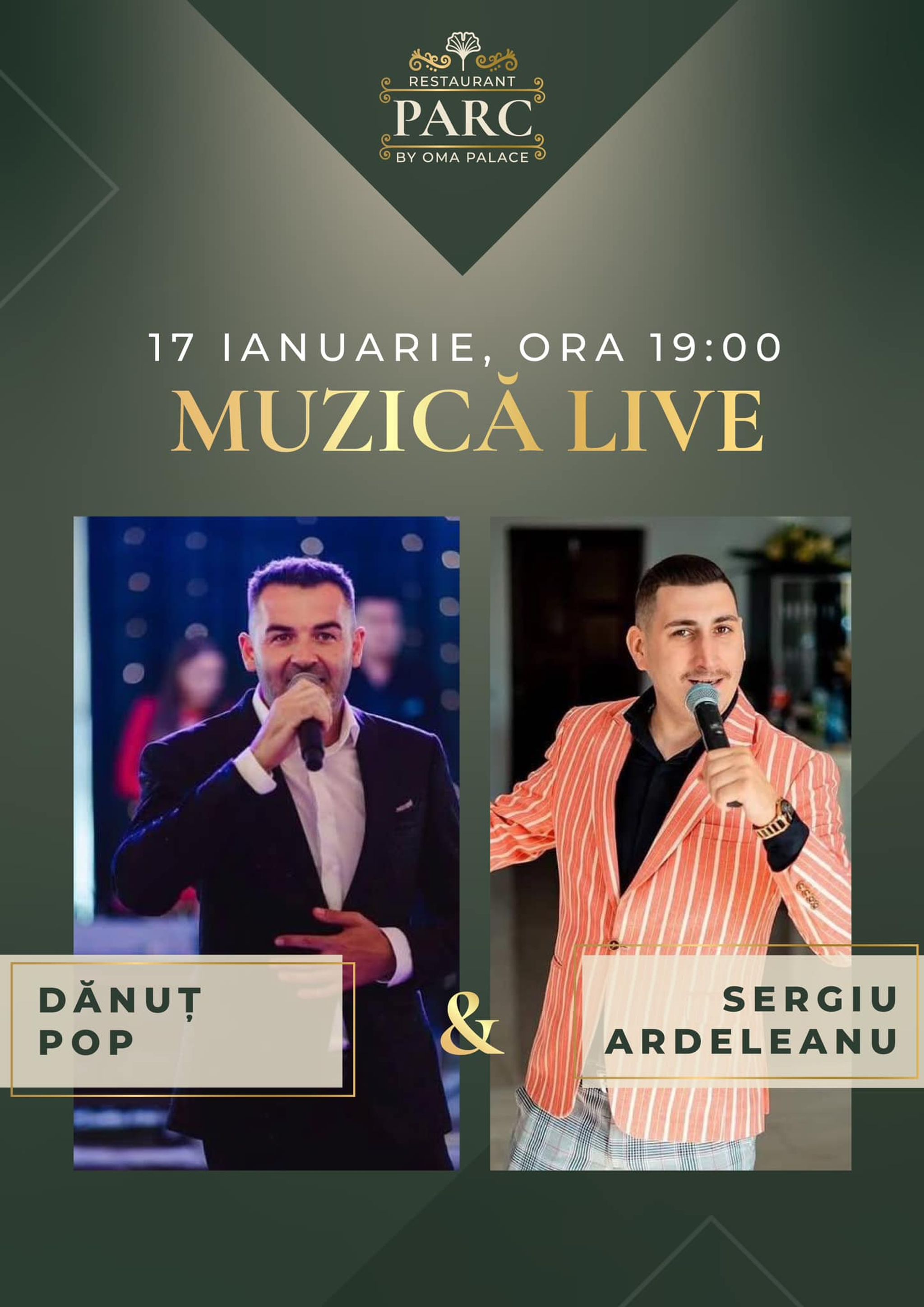 Muzică live: Dănuț Pop și Sergiu Ardeleanu