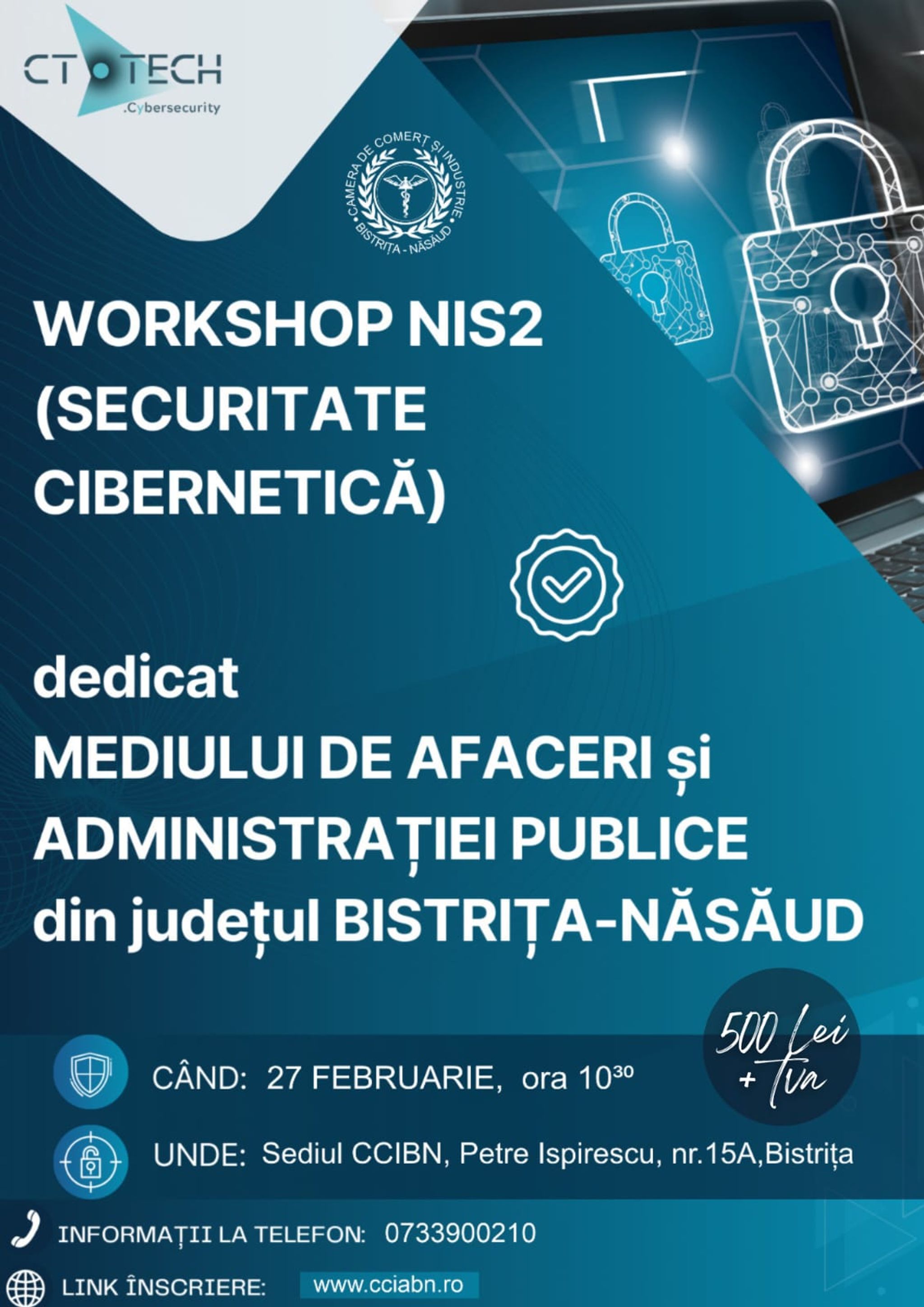 Workshop NIS2 (Securitate cibernetică)