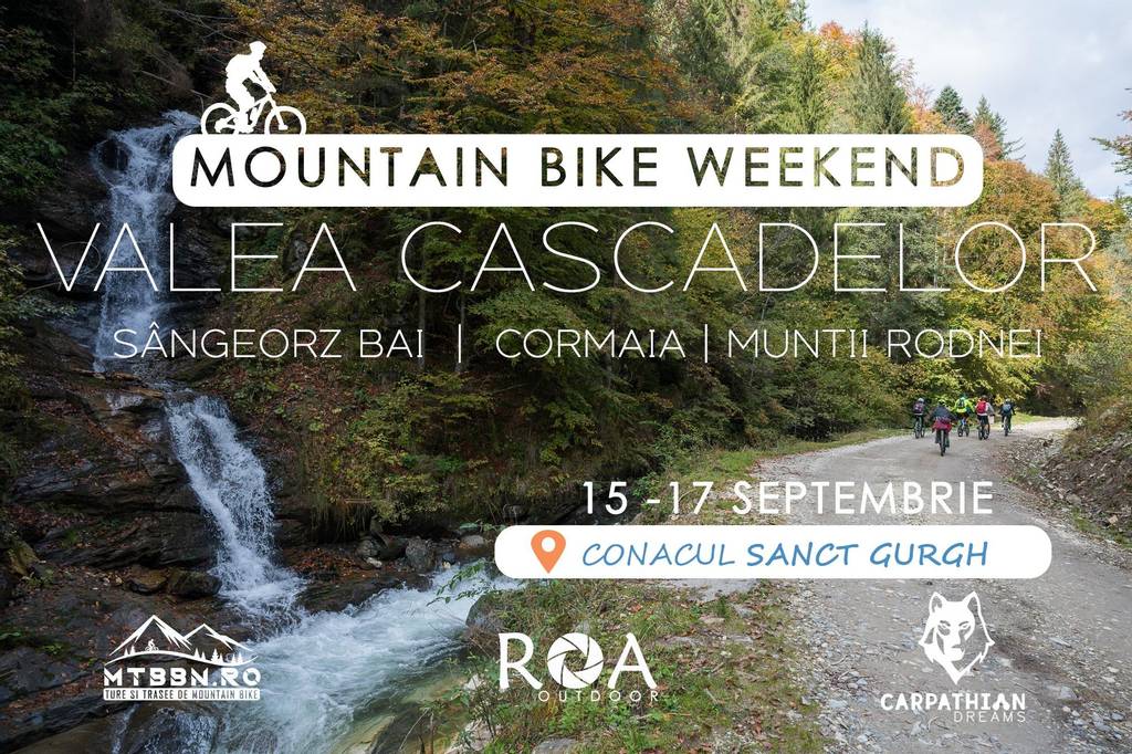 Mountain Bike Weekend pe Valea Cascadelor