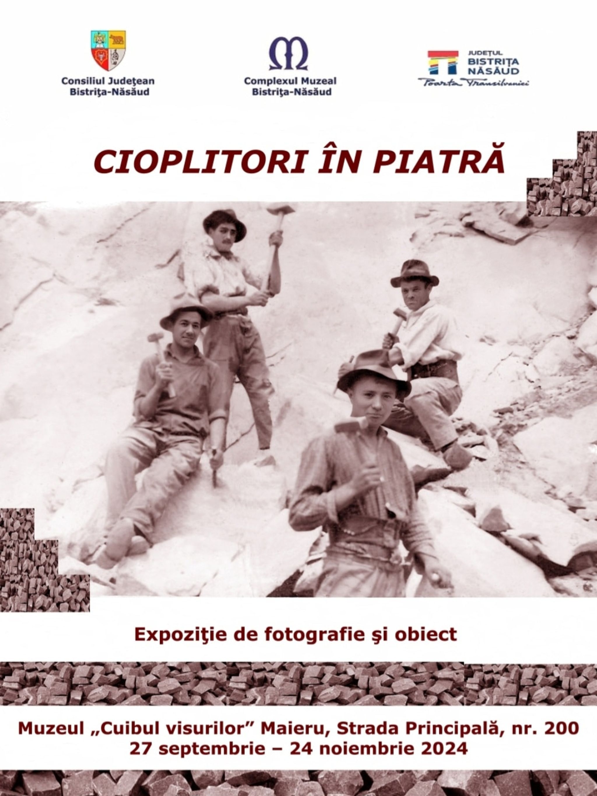 Expoziţie de fotografie şi obiect "Cioplitori în piatră"