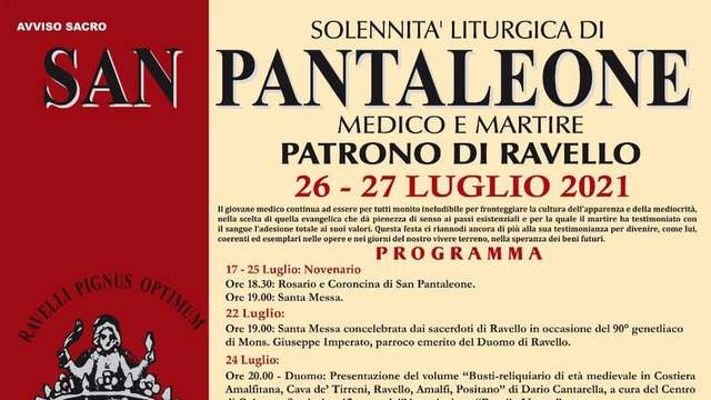 San Pantaleone - Patron Saint of Ravello