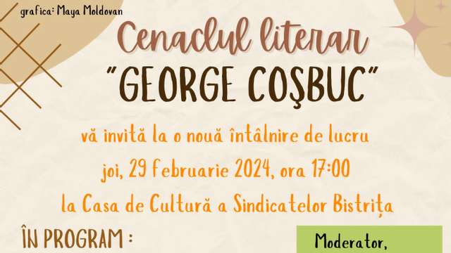 Cenaclul literar "George Coșbuc"