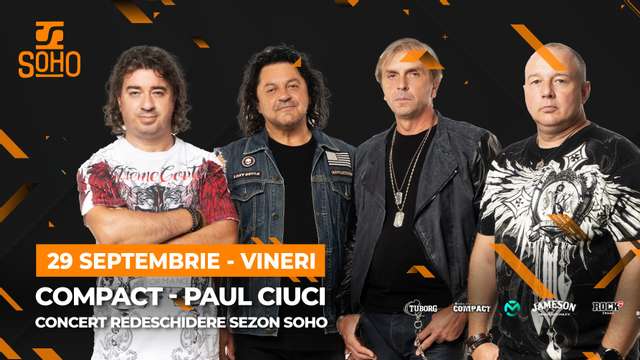 Compact - Paul Ciuci - Concert live redeschidere sezon Soho