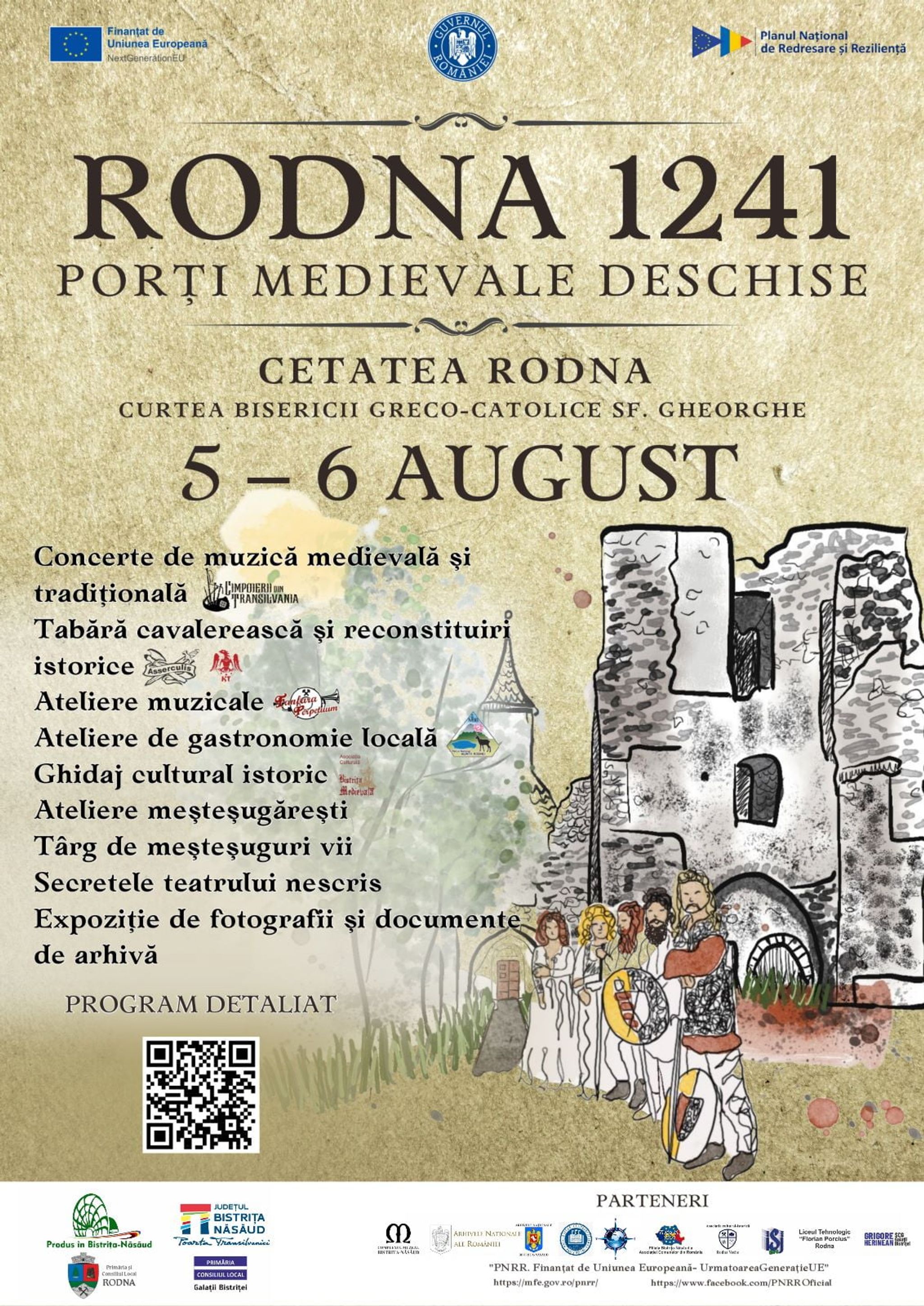 Rodna 1241. Porți deschise spre cultură