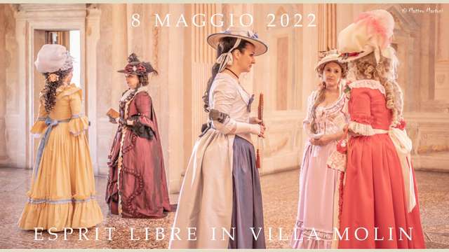 An eighteenth-century day at Villa Molin with the tableau vivants of Esprit Libre