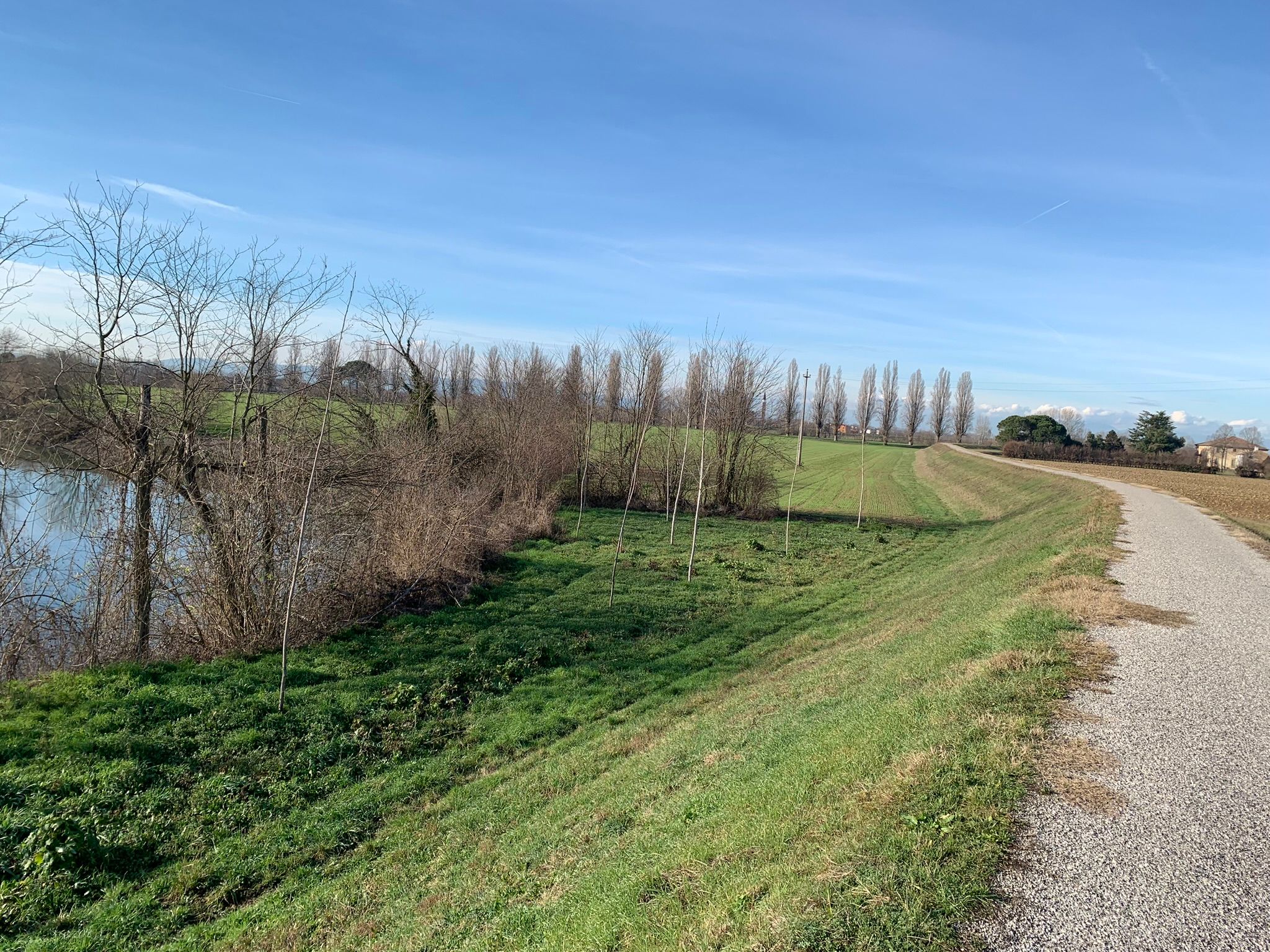 Euganean Hills + Bacchiglione river cycle path