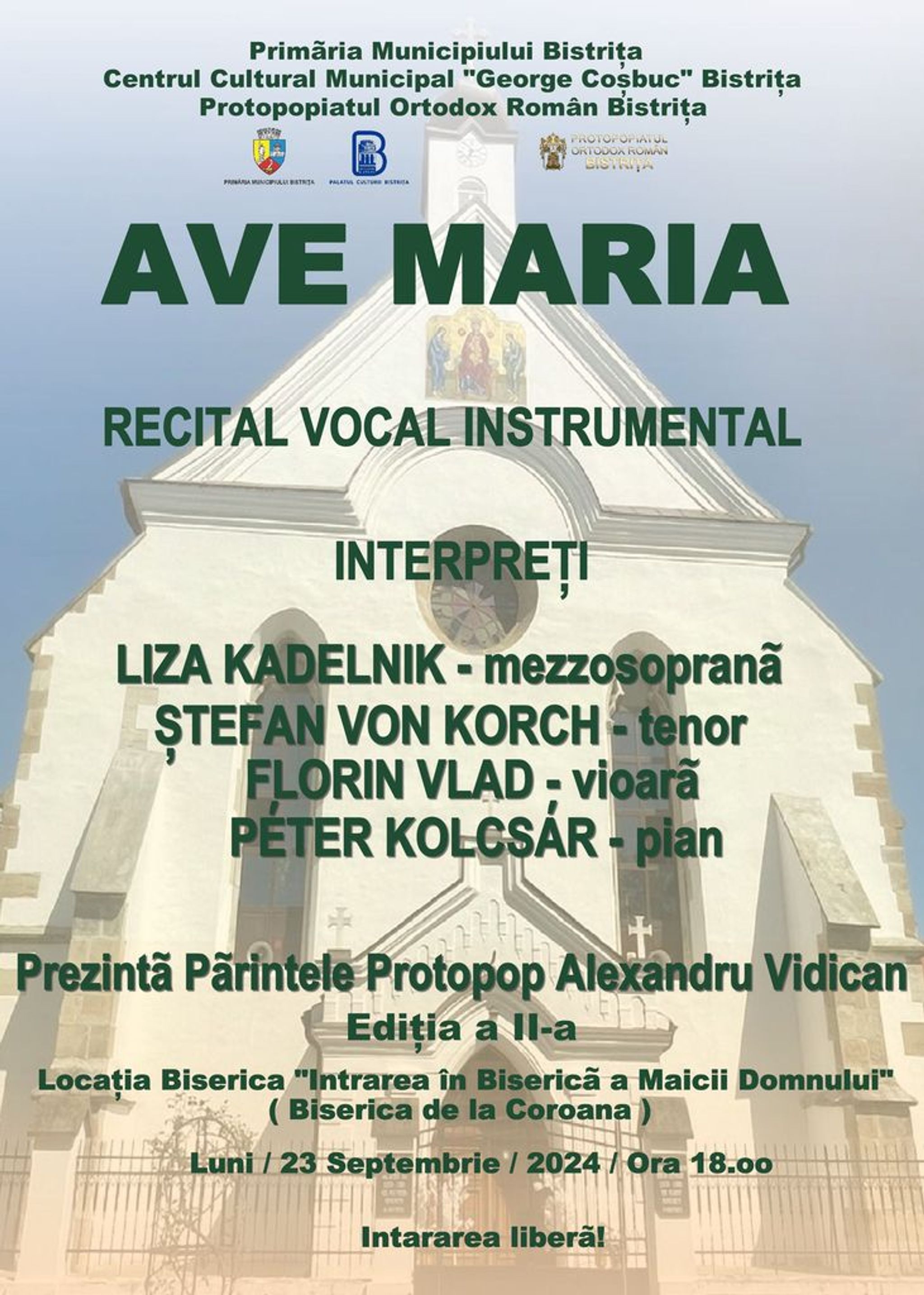 "Ave Maria" - recital vocal instrumental