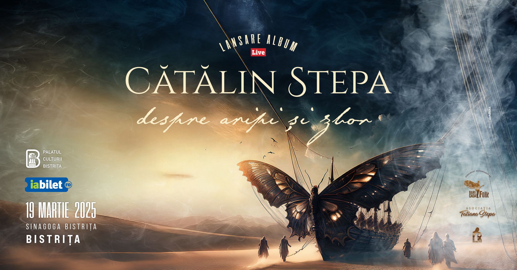 Catalin Stepa - Lansare album "Despre Aripi si Zbor"