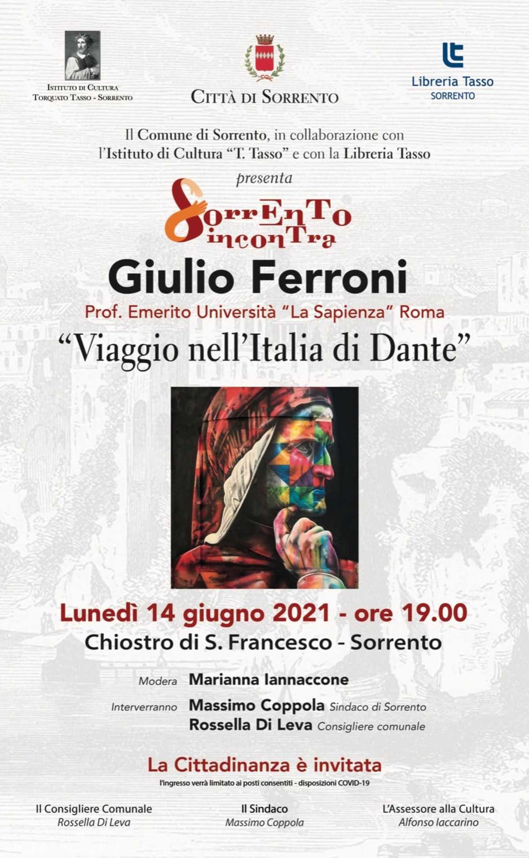 Giulio Ferroni: "Viaggio nell'Italia di Dante"