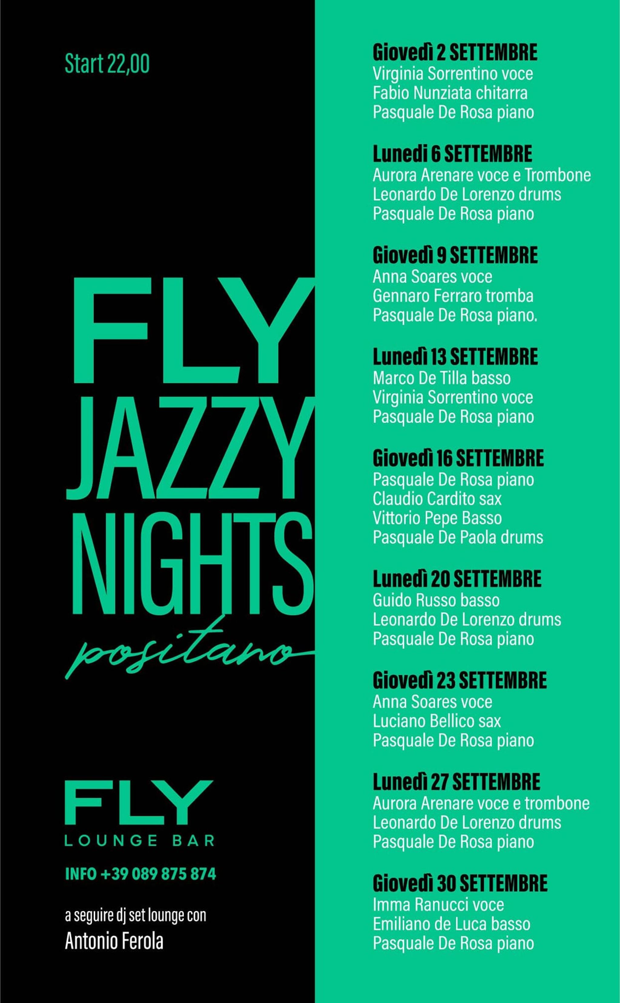 FLY Jazzy Nights Positano