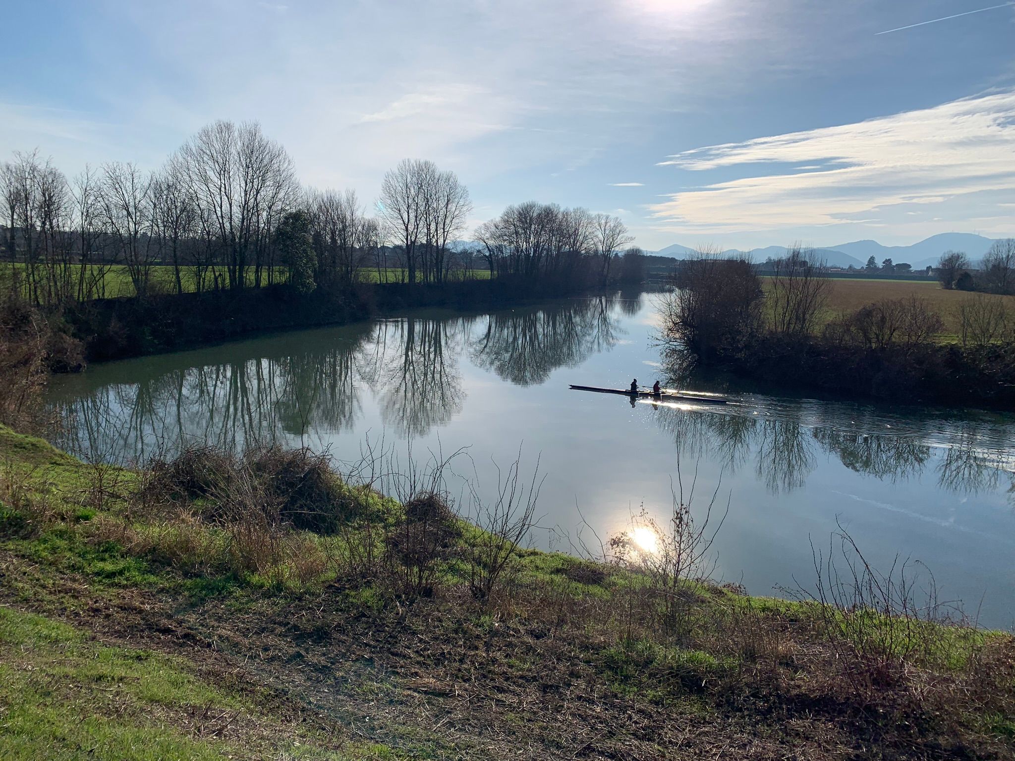 Euganean Hills + Bacchiglione river cycle path