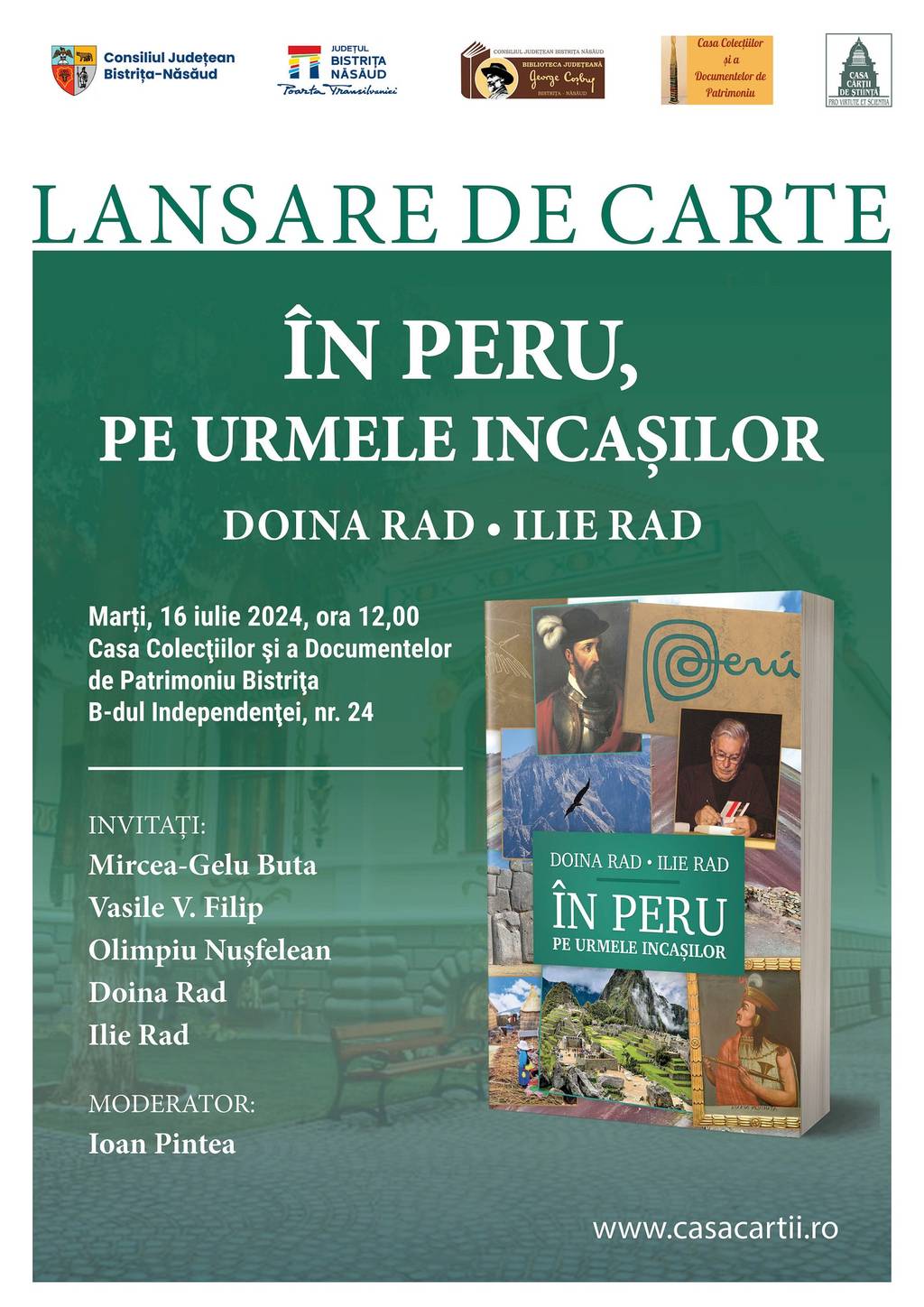 "În Peru, pe urmele incașilor": Doina Rad, Ilie Rad