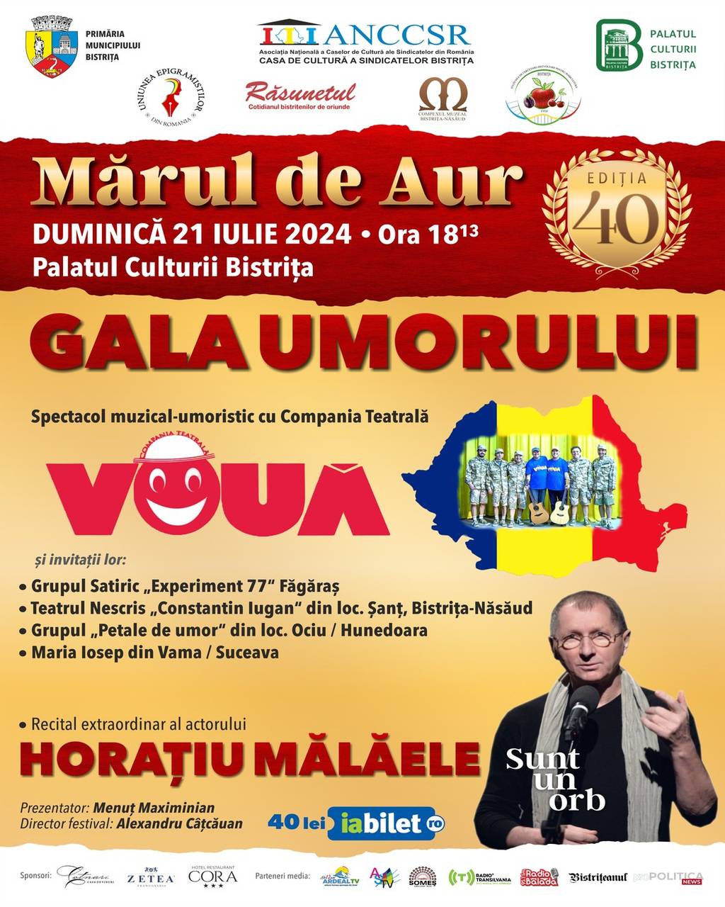 Festivalului Internațional de Satiră și Umor "MĂRUL DE AUR"