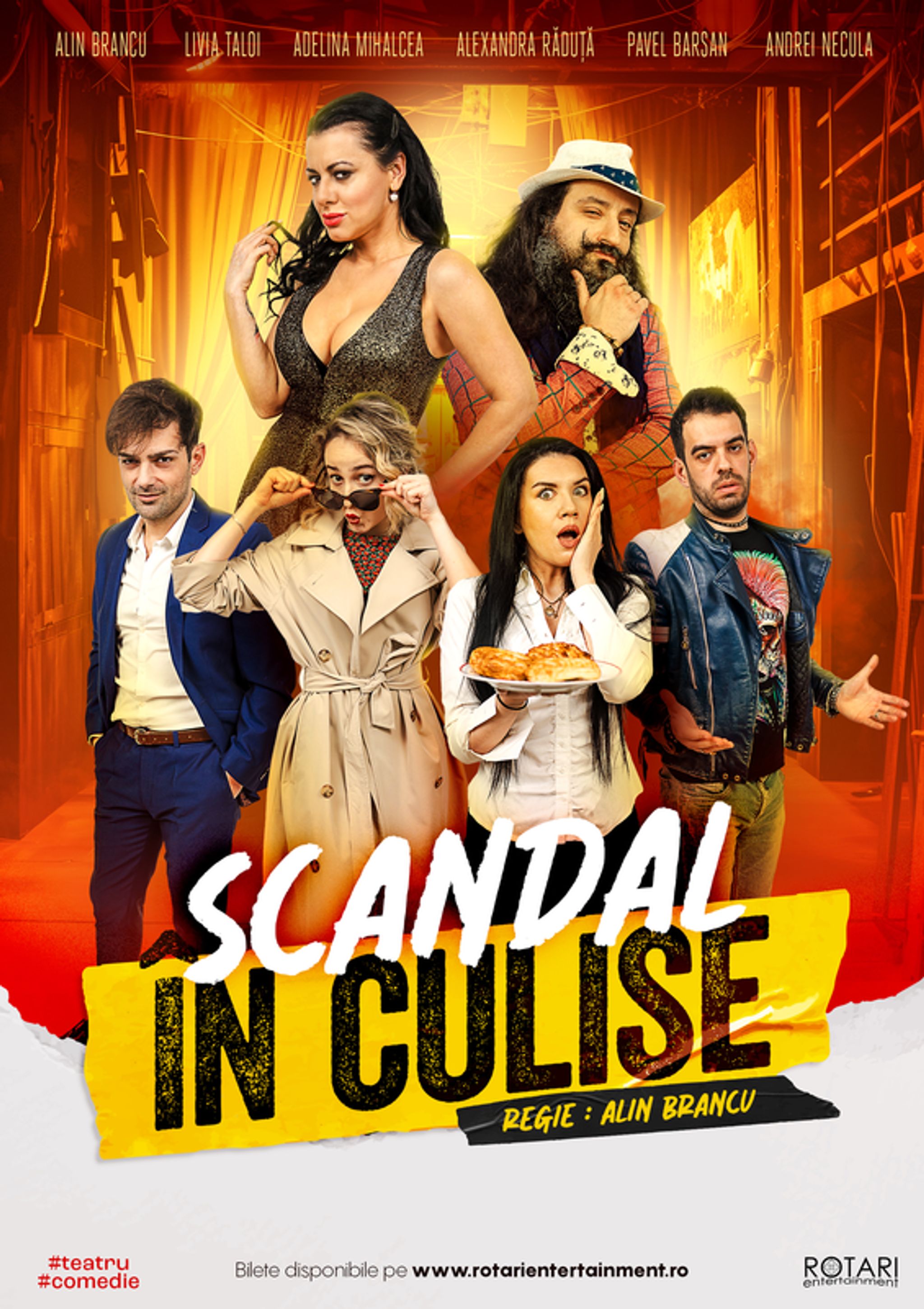 "Scandal în culise" - Premieră