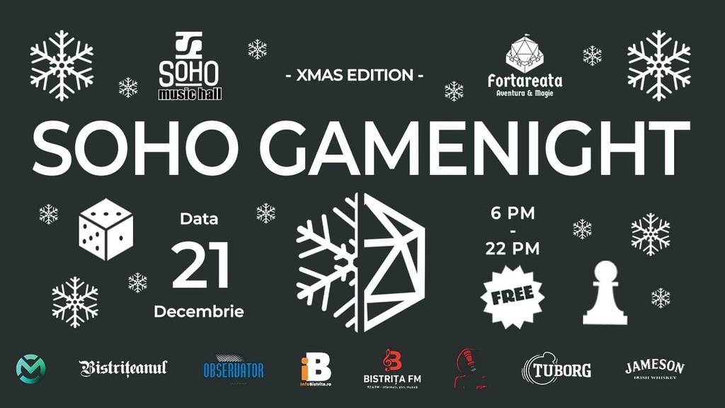 Soho Game Night - Xmas Edition