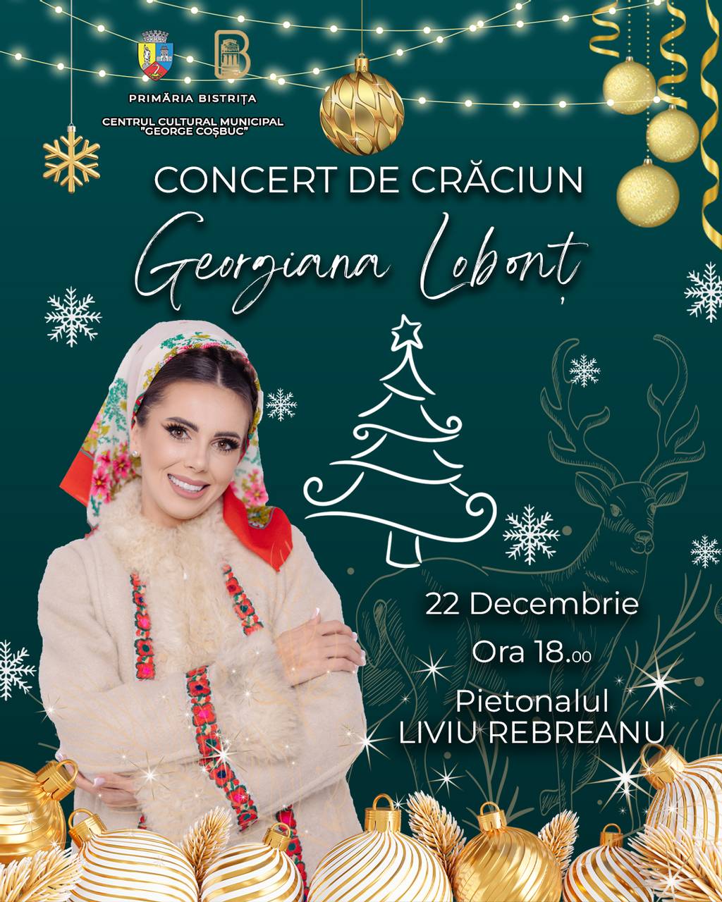 Concert de Crăciun: Georgiana Lobonț