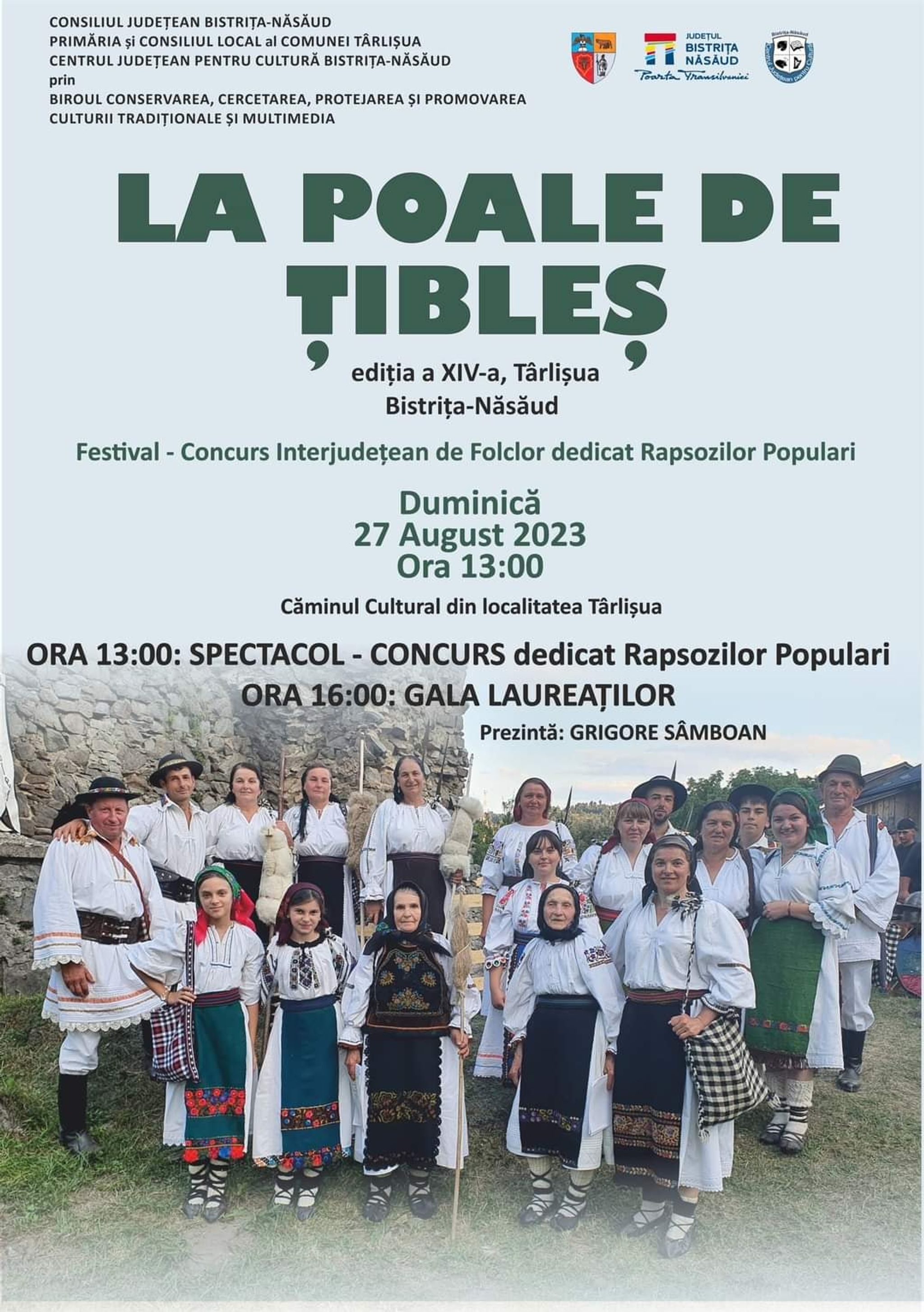 Festivalul-Concurs Interjudețean de Folclor dedicat Rapsozilor Populari – "La poale de Țibleș"