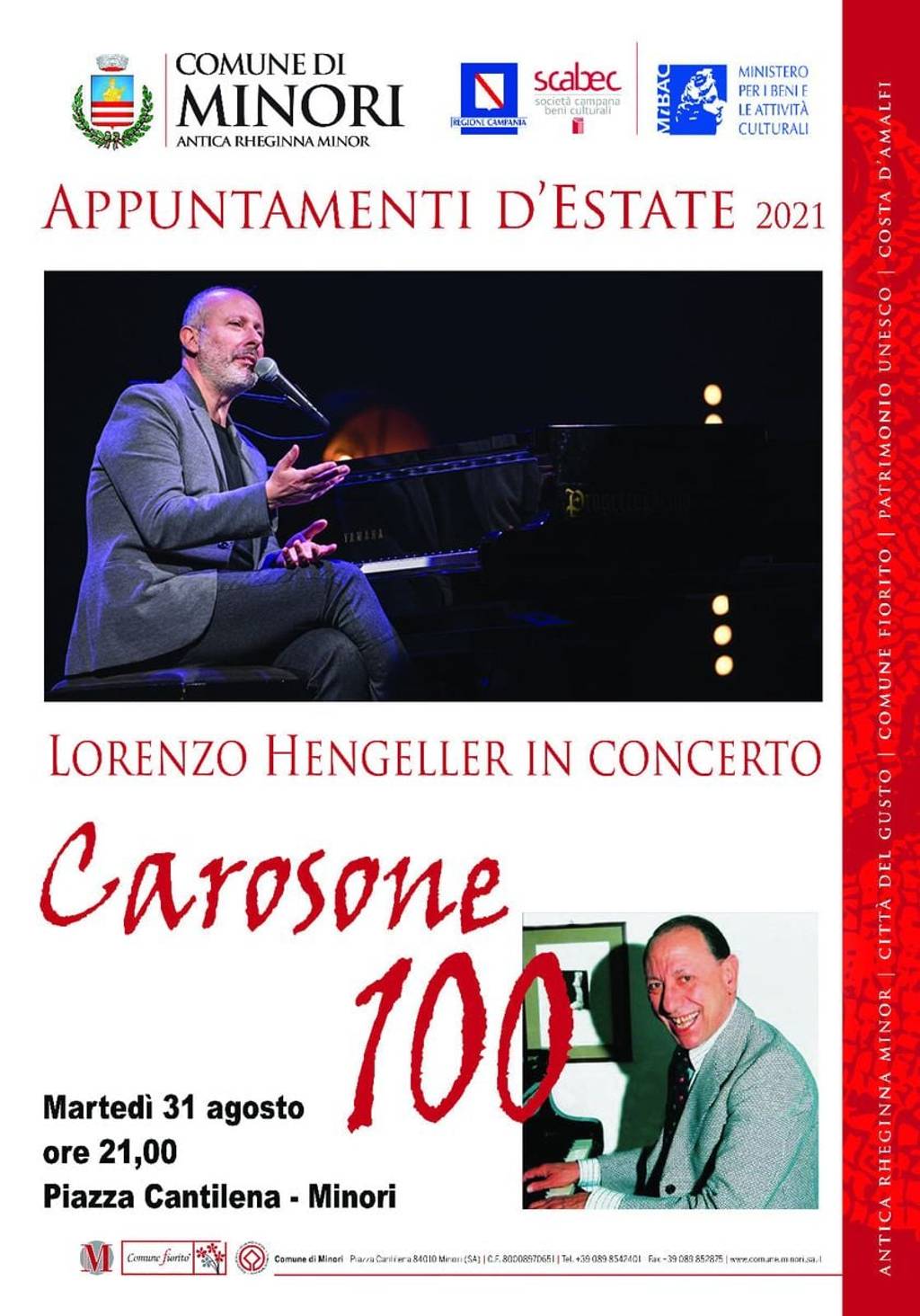 Concert of M° LORENZO HENGELLER