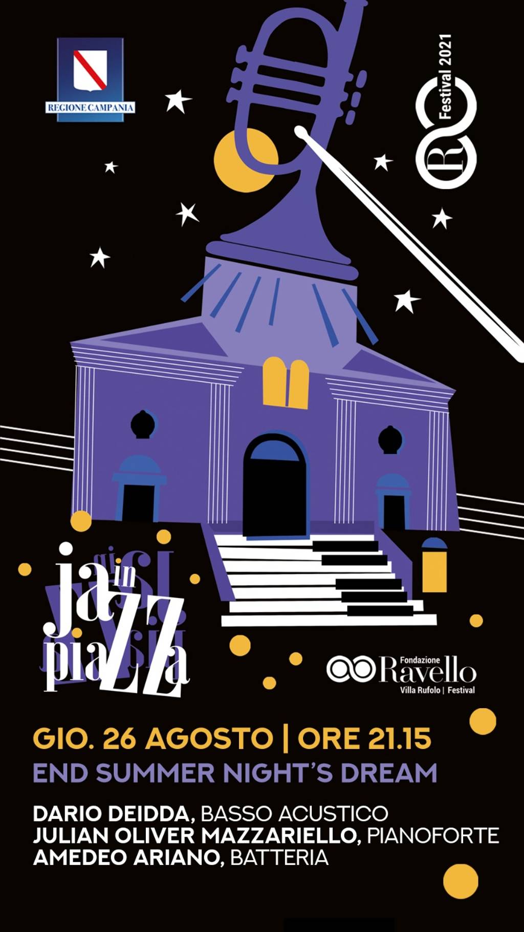Jazz in Piazza: End summer night’s dream 